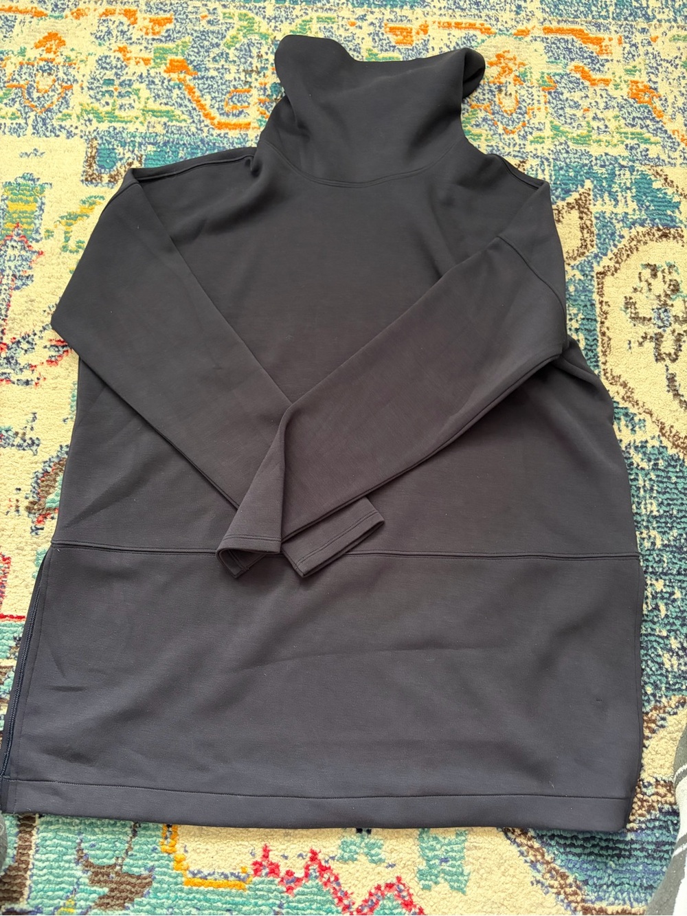 SPANX Black Women's Tunic Turtleneck